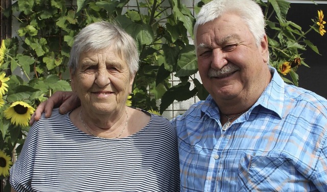 Feiern goldene Hochzeit:  Zita und Manfred Kramer aus Bachheim  | Foto: Christa Maier