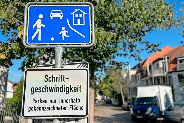 Warum die Stadt Lahr zwei verkehrsberuhigte Bereiche schon wieder zurckbauen muss