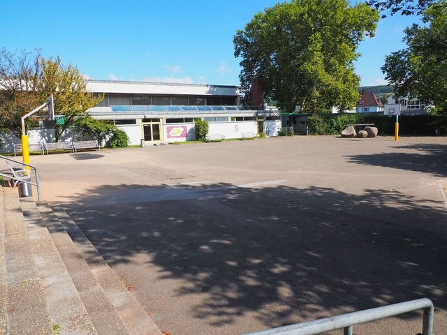 Der Schulhof des Kant-Gymnasiums soll attraktiver werden.  | Foto: Herbert Frey