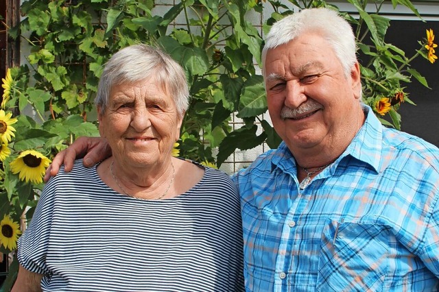 Feiern goldene Hochzeit:  Zita und Manfred Kramer aus Bachheim  | Foto: Christa Maier