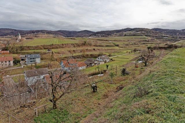 Ein Erdbecken soll das Neubaugebiet in Kiechlinsbergen schneller ermglichen