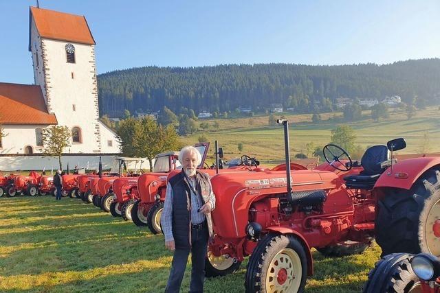 Warum am Wochenende Porsche-Traktoren im Schwarzwald unterwegs sind