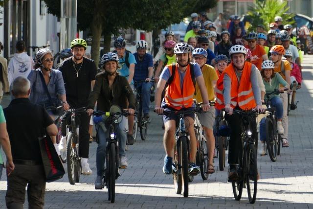 Als einzige Kleinstadt in Baden-Wrttemberg: Fridays for Future demonstriert in Bad Sckingen