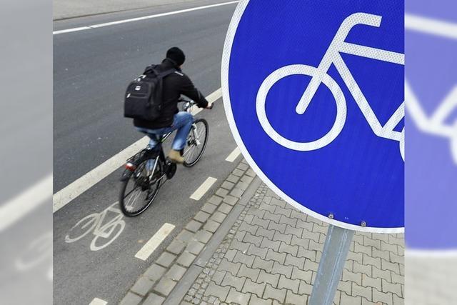 Konkrete Verbesserungen fr sicherere Radwege