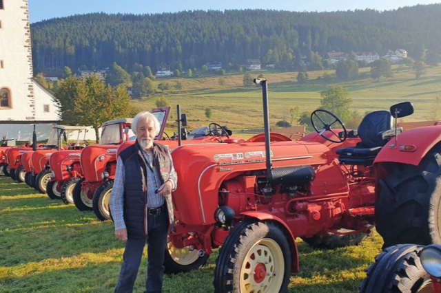 Warum am Wochenende Porsche-Traktoren im Schwarzwald unterwegs sind