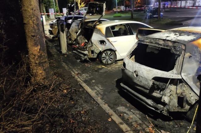 Dienstwagen der Stadt Freiburg ausgebrannt- war es Brandstiftung?