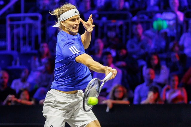 Alexander Zverev ist beim Laber Cup zum f&uuml;nften Mal dabei.  | Foto: Andreas Gora/dpa