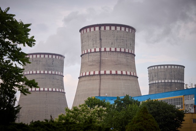 Russland f&uuml;hrt immer wieder Lufts...n Atomkraftwerken planen. (Archivbild)  | Foto: Ukrainian Presidential Office/Planet Pix Pool via ZUMA Press Wire/dpa