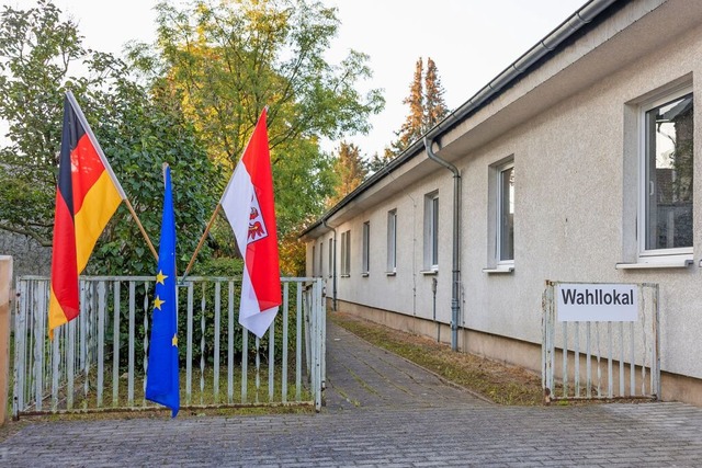 In Brandenburg findet am Sonntag die Landtagswahl statt.  | Foto: Frank Hammerschmidt (dpa)