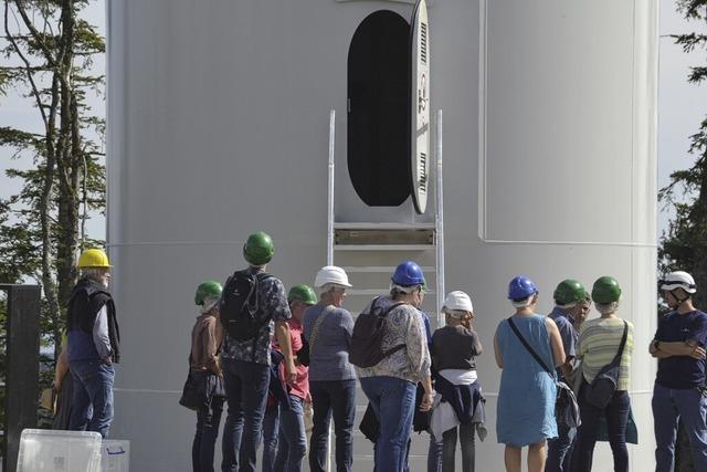 Neugierig aufs Innere von Windkraftanlagen