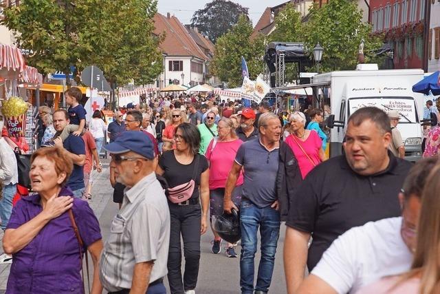 Aktionswochenende lockt viele Besucher in die Breisgaustadt Kenzingen