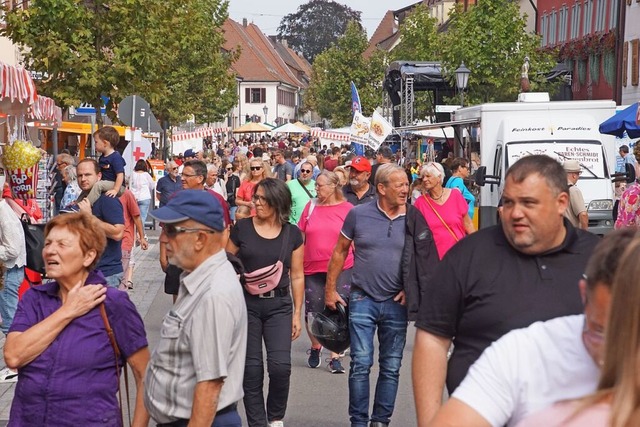 Breisgauer Herbst: Der Sonntag war wie immer ein Publikumsmagnet.  | Foto: Ilona Hge