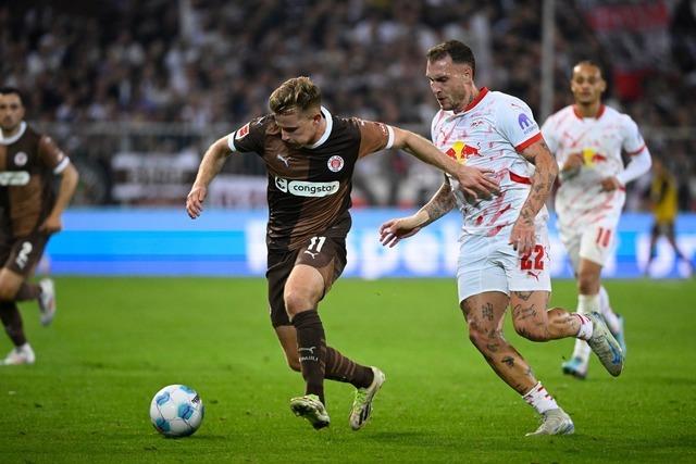 Aufsteiger St. Pauli holt gegen Leipzig ersten Punkt