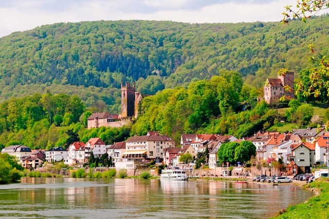 Kleinod: die Vier-Burgen-Stadt Neckarsteinach  | Foto: Achim Lammerts (shutterstock.com)