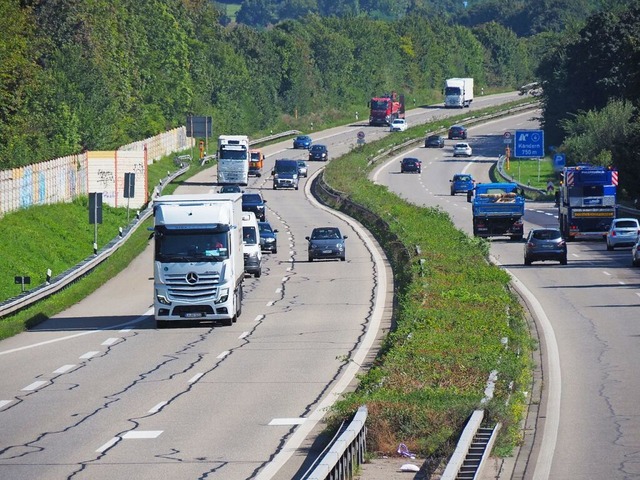 Der Gemeinderat Binzen erneuert seine ...eine berprfung der Schallschutzwand.  | Foto: Herbert Frey