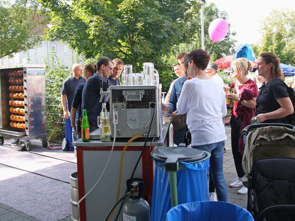 Bewirtungsangebote waren gefragt bei den Tausenden von Besuchern am Sonntag.