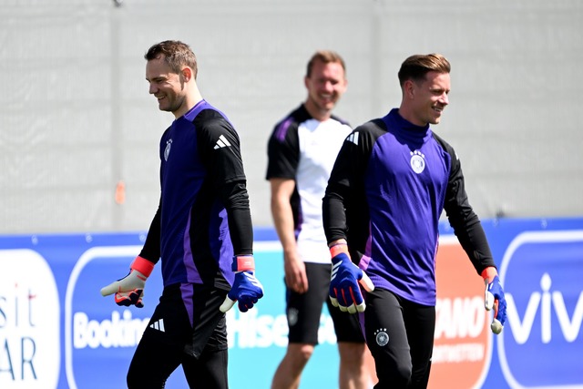 Ter Stegen war Nagelsmann die  | Foto: Federico Gambarini/dpa