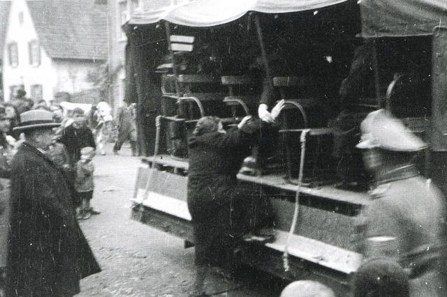In der ehemaligen Kippenheimer Synagoge wird eine Fhrung angeboten zur Ausstellung 