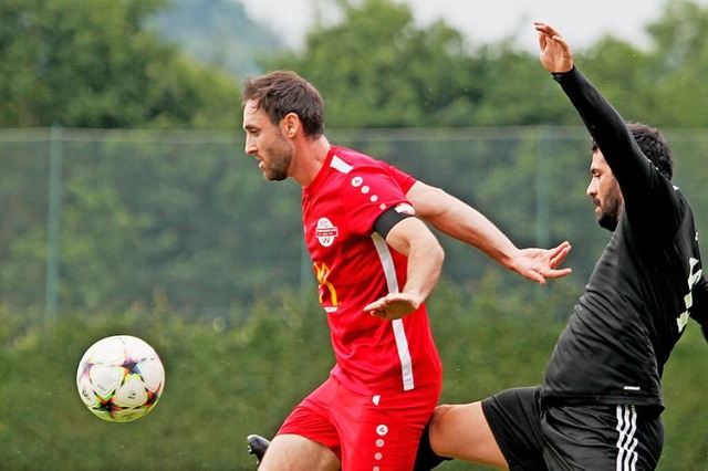 berzeugte als Spielmacher im Wallbach...aft einen Zhler in Steinen-Hllstein.  | Foto: Matthias Konzok