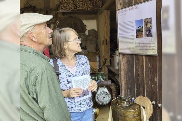 Dorfmuseum zeigt die Geschichte des Weinanbaus und der Rebhisli