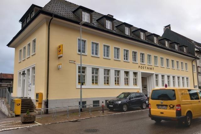 Die Postbank in Bad Sckingen schliet Ende Oktober