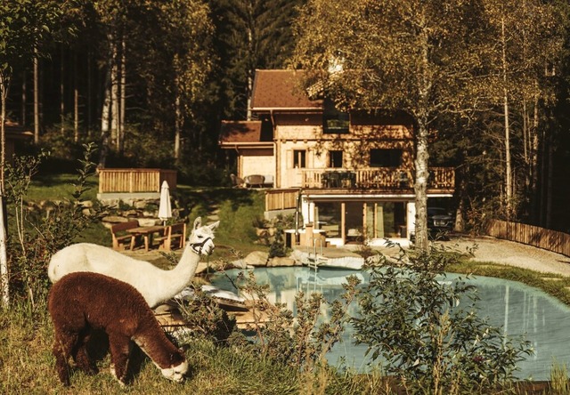 Inmitten der Natur liegt das Landgut M... und Erlebnisse fr die ganze Familie.  | Foto: Daniel Waschnig