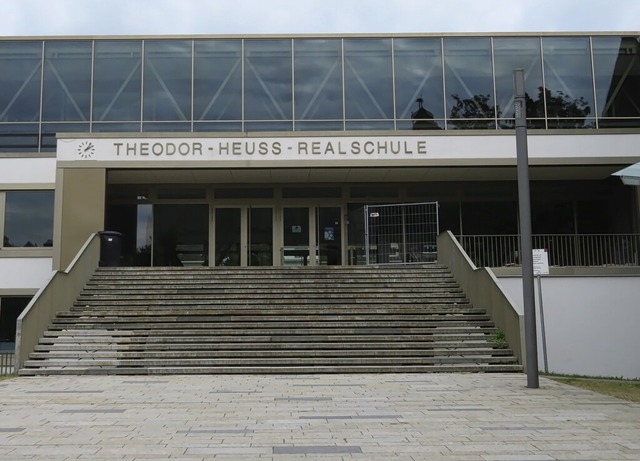 An der Theodor-Heuss-Realschule stehen umfangreiche Sanierungen an.  | Foto: Peter Gerigk