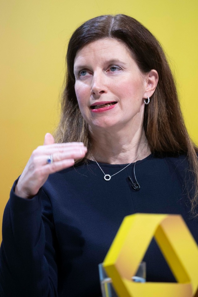 Finanzchefin Bettina Orlopp wird neue Chefin der Commerzbank (Archivbild).  | Foto: Helmut Fricke/dpa