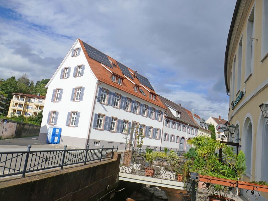 Die Hebelstrae 1 in Emmendingen wurde fr etwa 2,1 Millionen Euro saniert. Nun sind hier sechs neue Wohnungen.