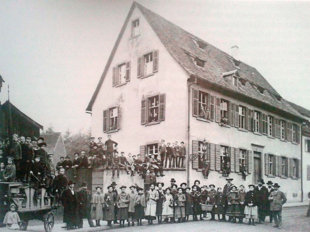 Historische Aufnahme aus dem Jahr 1902 aus dem Emmendinger Stadtarchiv