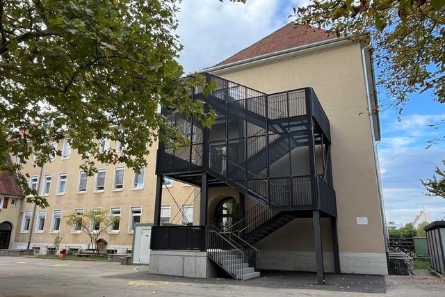 Warum die Brandschutztreppe an der Leopoldschule in Weil am Rhein teurer wird