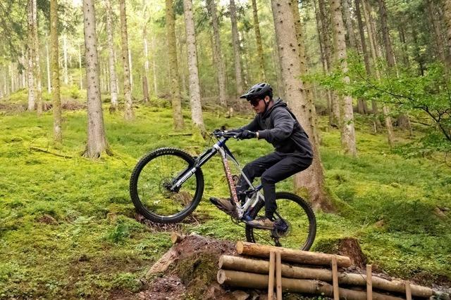 Premiere fr die Bonndorfer Mountainbike-Strecke