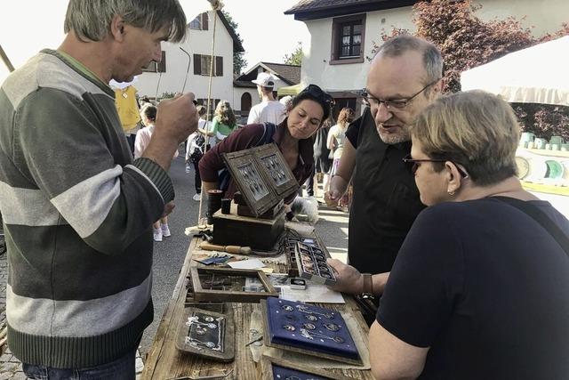 Vorfreude auf den Holzener Kunsthandwerkermarkt