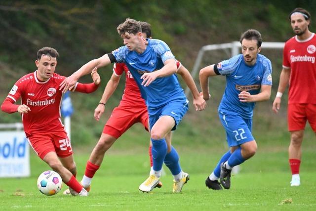 Der Bahlinger SC hat das Pokalderby beim FC Denzlingen mit 3:1 fr sich entschieden und steht im Viertelfinale