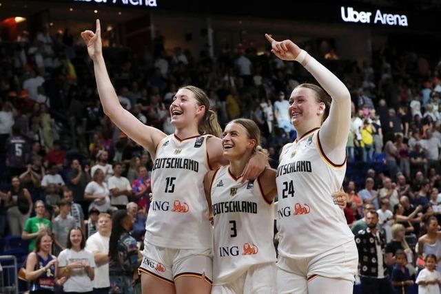 Basketballerinnen wollen aus dem Schatten treten