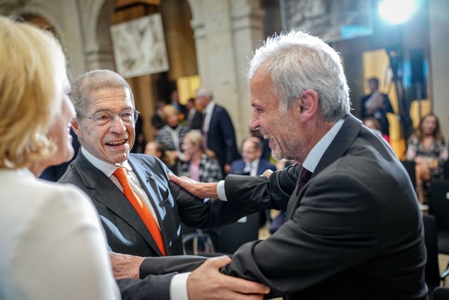 Kennengelernt hatten sich die fr&uuml;...ml;ber Merkels Ehemann, Joachim Sauer.  | Foto: Kay Nietfeld/dpa