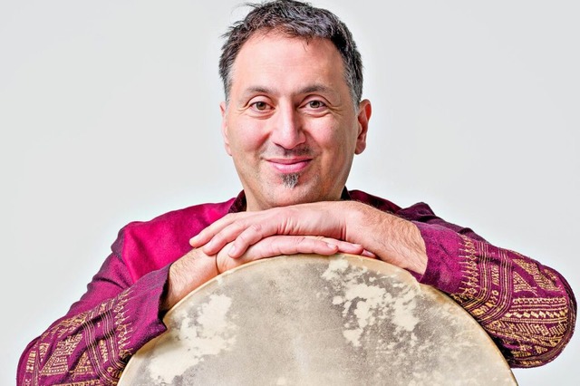 Murat Coskun, Percussionist, Grnder u...leiter von &#8222;Tamburi Mundi&#8220;  | Foto: Yoshi Toscani