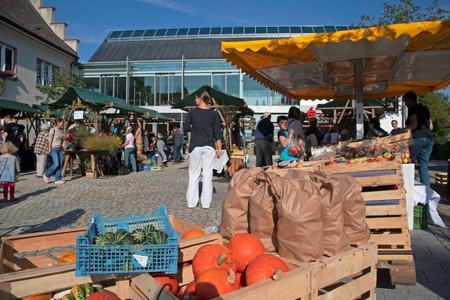 Der Herbstmarkt in Buggingen liefert lokalen Erzeugern eine Plattform