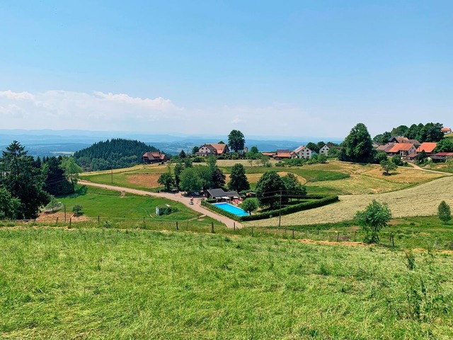 Blick auf das  Hhenschwimmbad  in Schweigmatt  | Foto: Nicolai Kapitz