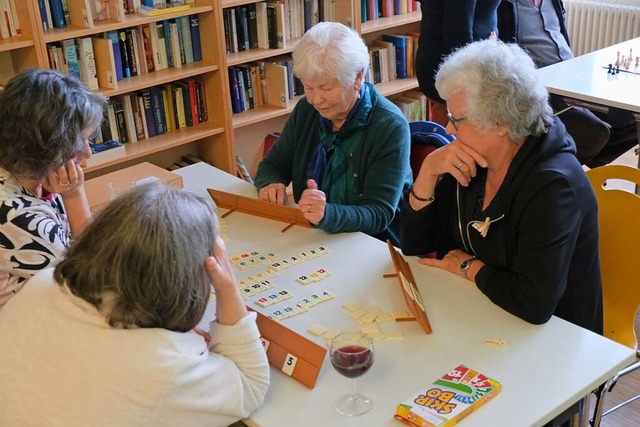 Einmal im Monat treffen sich Menschen ...nden Gebieten zum gemeinsamen Spielen.  | Foto: Sophia Kaiser