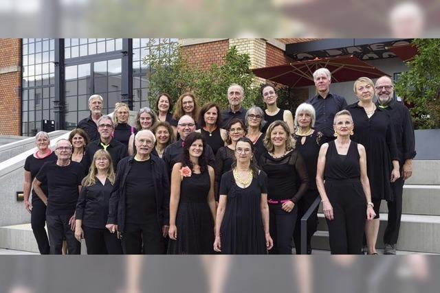 Die Chre Tourdion und Chorus delicti geben ein Konzert in der Friedenskirche in Neuried-Altenheim