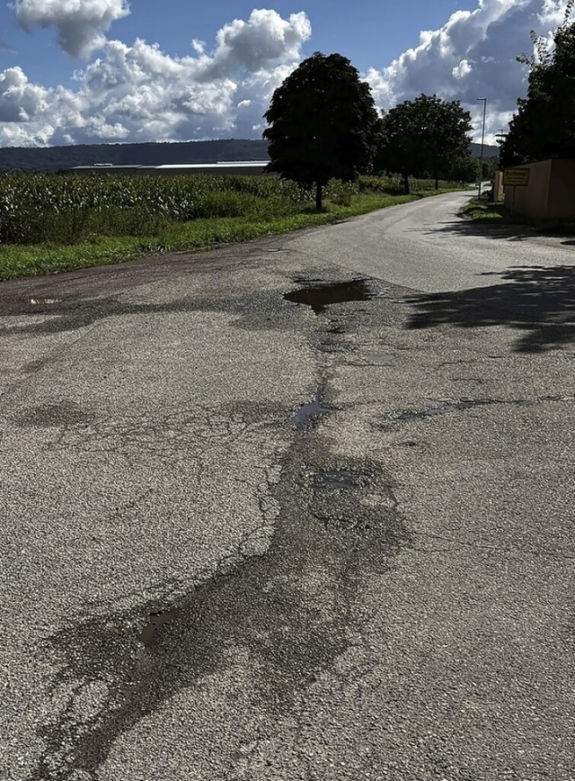 Die Feldstrae in Orschweier  | Foto: Stadt Mahlberg