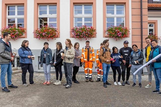 Freiwillige Helfer aus der ganzen Welt engagieren sich in Grafenhausen