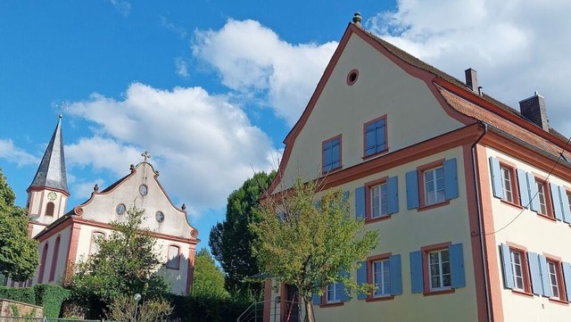 Die Kirche St. Romanus   in Schweighau...us, wo sich die Ereignisse abspielten.  | Foto: Thomas Foerster