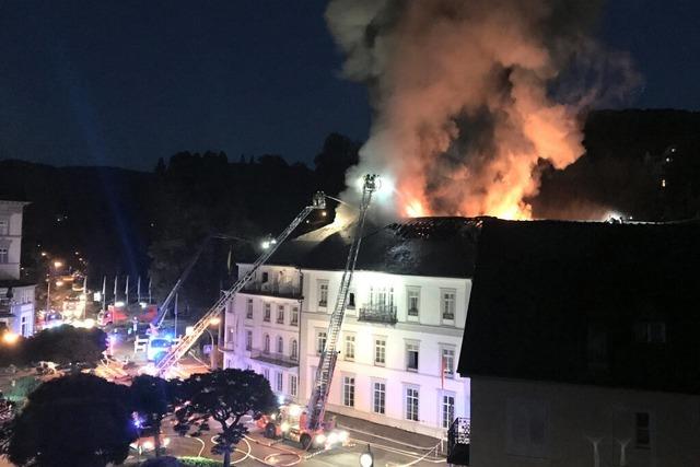 Nach Brand in Baden-Badener Luxushotel will Versicherung Millionen zurck