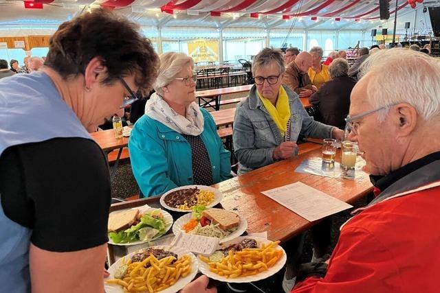 Bis Sonntag wird das Winzerfest in Efringen-Kirchen gefeiert, das mit dem Handwerkeressen losging