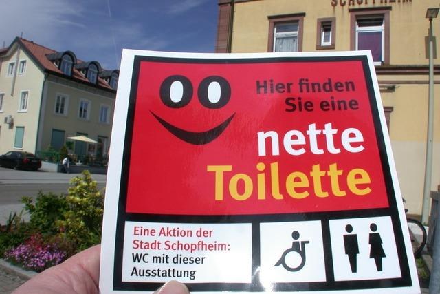 Stadt Schopfheim will den Zuschuss fr Nette Toilette erhhen