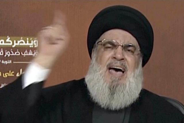 Newsblog: Hisbollah-Chef Nasrallah bei Raketenangriff gettet