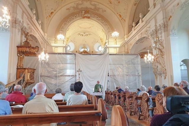 Katholische Kirche in Waldkirch hat derzeit mehrere Baustellen