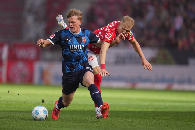 Der FSV Mainz 05 hat das Heimspiel gegen den 1. FC Heidenheim verloren.  | Foto: Thomas Frey/dpa